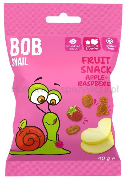 Przekąska jabłko malina 40 g
