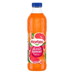 Hortex Nektar grejpfrut rubinowy butelka Pet 1l kaucja (w tym +0,50 zł/szt. zwrotnej kaucji)