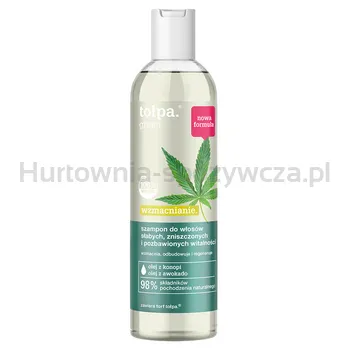 Tołpa. Green Wzmacniający Szampon Do Włosów Słabych, Zniszczonych I Pozbawionych Witalności 300 Ml