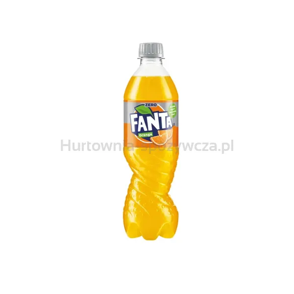 Fanta Zero 0.5L PET (w tym +0,50 zł/szt. zwrotnej kaucji)