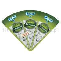 Lazur Ser Pleśniowy Turkusowy Ćwiartka około 300 G