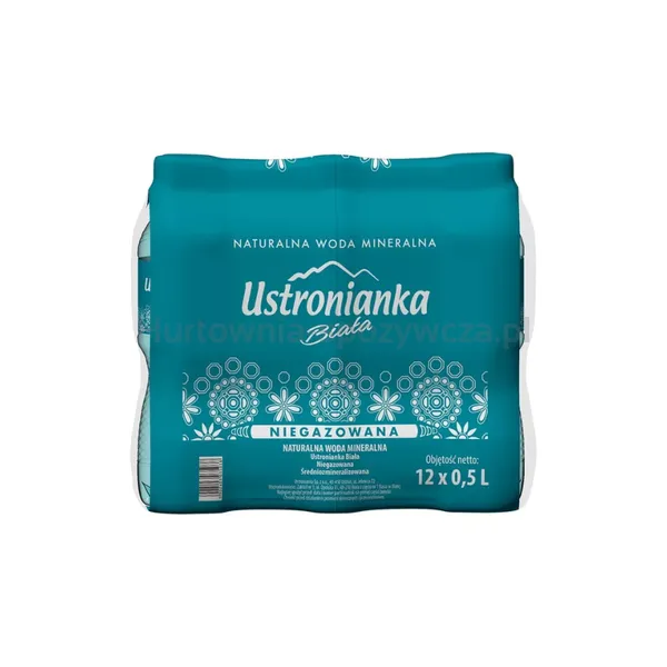 Ustronianka Woda Biała 0,5L Niegazowana SK