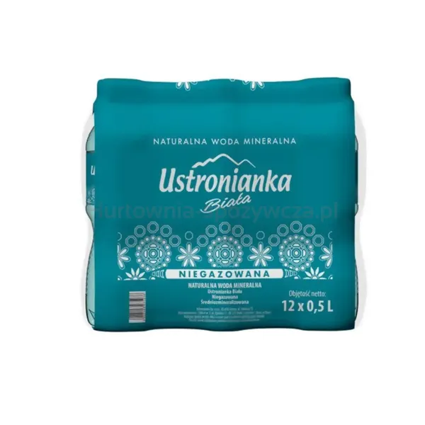 Woda Ustronianka Biała 0,5L niegazowana