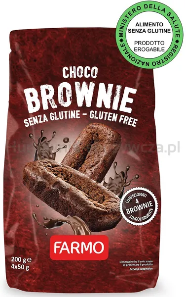 Ciasteczka Brownie Czekoladowe Bezgl. 200 G