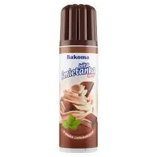 Bakoma Bita Śmietanka Czekoladowa W Spray-U 250G