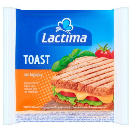 Ser Topiony Lactima Toast Plastry 130 G