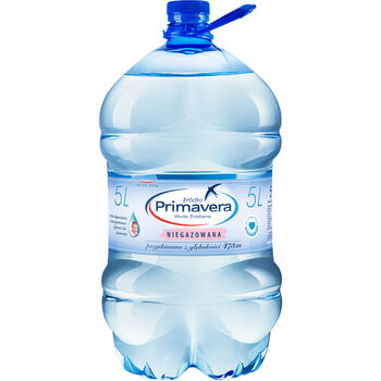 Primavera Woda Źródlana Niegazowana 5 L(Paleta 160 szt.)