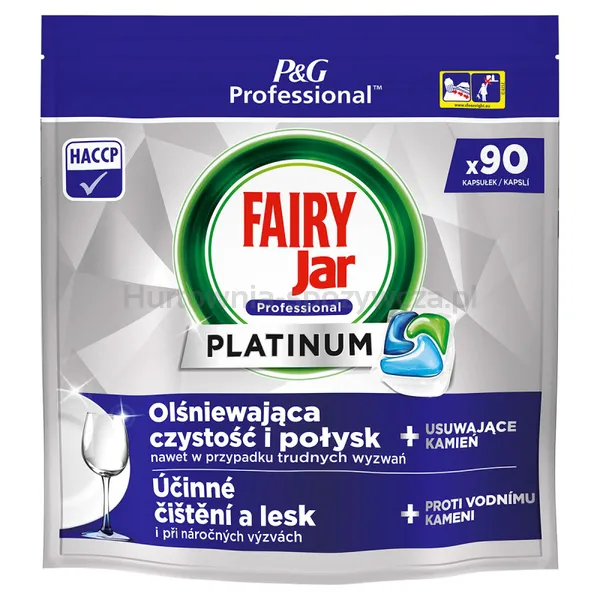 Fairy Kapsułki do zmywarki Platinium, profesjonalne, 90 szt.