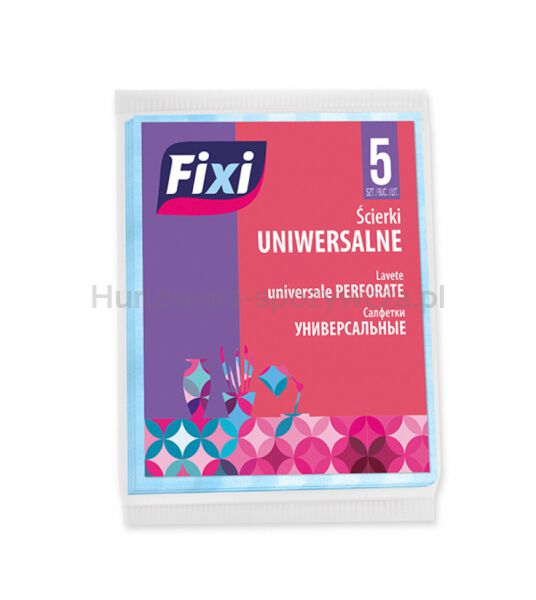 Ścierki uniwersalne FIXI, 5 szt., mix kolorów - 2