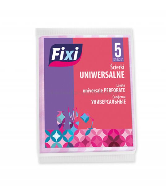 Ścierki uniwersalne FIXI, 5 szt., mix kolorów - 3