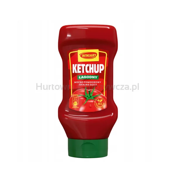 WINIARY Ketchup Łagodny 450g