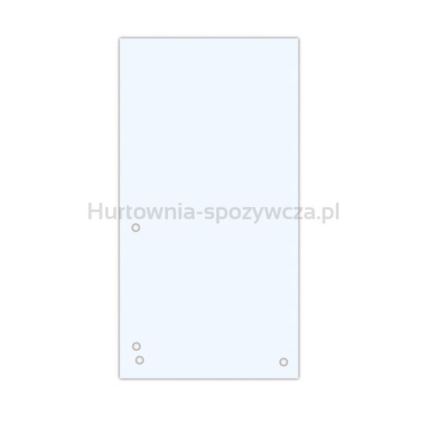 Donau Przekładki Karton 1/3 A4, 235x105mm, 100szt., białe 