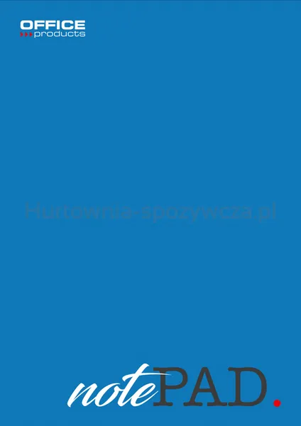 Blok Biurowy Office Products, A5, W Kratkę, 100 Kart., 60Gsm