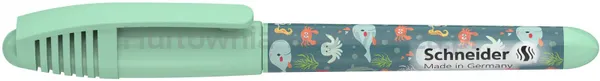 Schneider Pióro wieczne Zippi Happy Fish, M, jasnozielone 