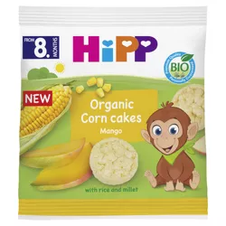 HiPP Wafelki kukurydziane mango BIO, 23 g