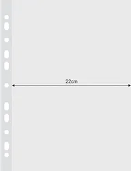 Koszulki na dokumenty DONAU, poszerzane, PP, A4, krystal, 120mikr., 25szt.