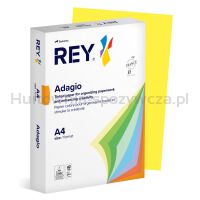 Rey Adagio Papier ksero A4, 80gsm, 66 żółty intense *RYADA080X425 R200, 500 ark. 