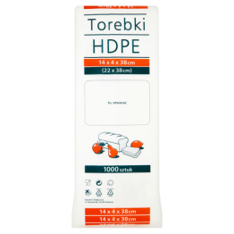 Torebki Hdpe 22 X 38 Cm 1000 Sztuk