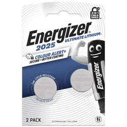 Bateria Specjalistyczna Energizer Ultimate Lithium, Cr2025, 3V, 2Szt.