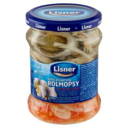 Lisner Śledź Atlantycki Rolmopsy W Zalewie Octowej 400G