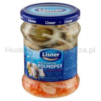 Lisner Śledź Atlantycki Rolmopsy W Zalewie Octowej 400G