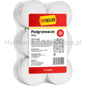 Topseller Podgrzewacze Maxi Premium 12Szt 8H