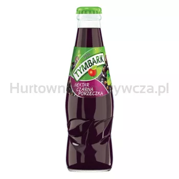 Tymbark Czarna porzeczka nektar 200 ml butelka twist off