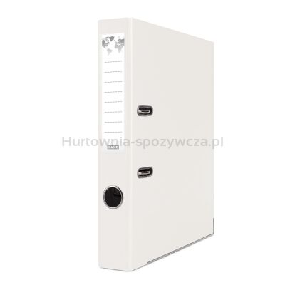 Basic-s Segregator z szyną, PP, A4/50mm, biały 