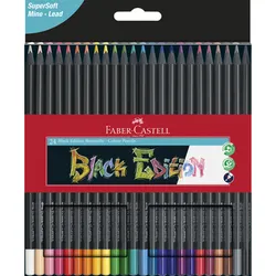 Faber-Castell kredki trójkątne black edition 24 kol.