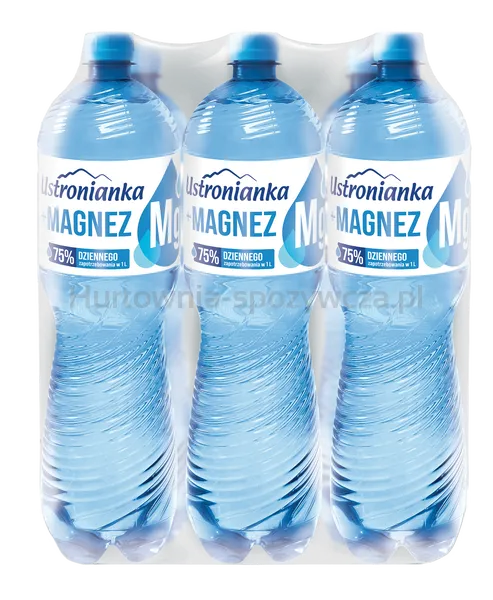 Woda Ustronianka Z Magnezem Gazowana 1,5L