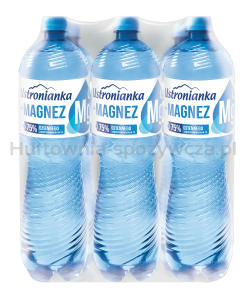 Woda Ustronianka Z Magnezem Gazowana 1,5L