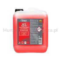 Preparat CLINEX W3 Sanit, do mycia sanitariatów i łazienek, skoncentrowany, 5l