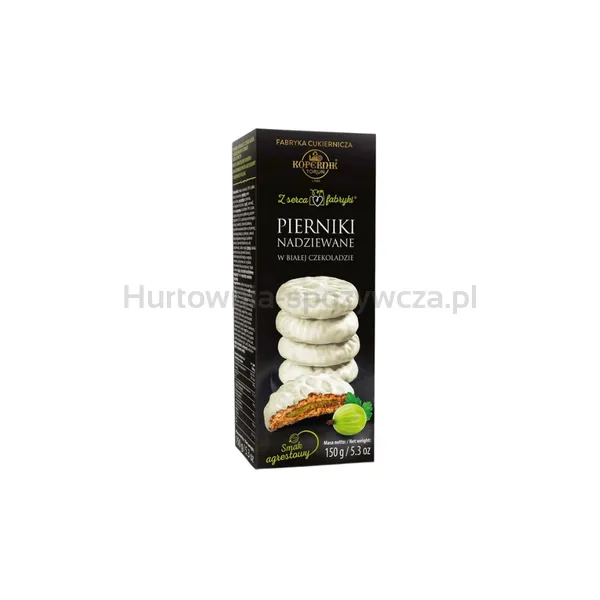 Kopernik Pierniki Nadziewane W Białej Czekoladzie O Smaku Agrestowym 150G