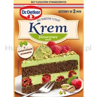 Dr. Oetker Krem do tortów i ciast smak pistacjowy 105 g