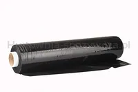 Folia stretch OFFICE PRODUCTS RĘCZNA, 3,0kg netto, szer. 500mm, gr. 23µm, czarna - 2