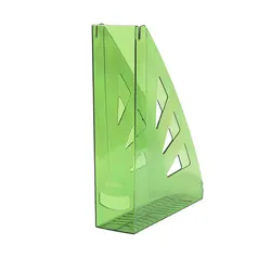 Pojemnik Na Dokumenty Office Products, Ażurowy, A4, Transparentny Zielony