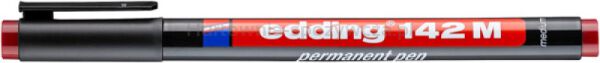 Edding Foliopis e-142 M 1mm, czerwony  - 2