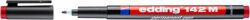 Edding Foliopis e-142 M 1mm, czerwony 