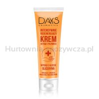 Krem do rąk i paznokci DAYS COSMETICS, intesywnie regenrujący, wyciąg z liści aloesu i gliceryna, 125 ml