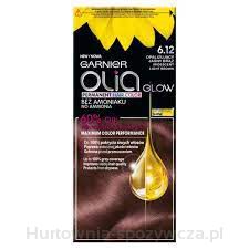 Garnier Olia Permanent Hair Color Opalizujący Jasny Brąz 6.12