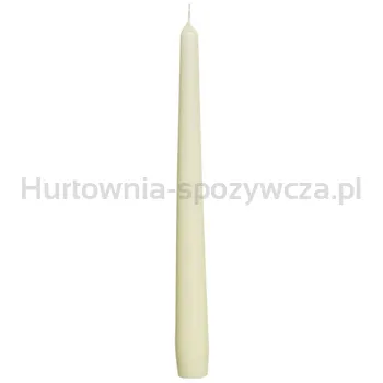 Bolsius Świeca Szpica Kremowy
