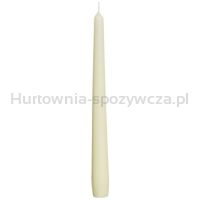 Bolsius Świeca Szpica Kremowy