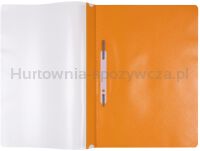 Skoroszyt OFFICE PRODUCTS, PP, A4, miękki, 100/170mikr., wpinany, pomarańczowy - 2