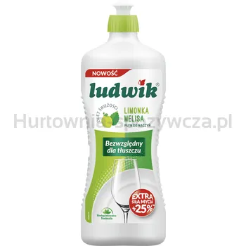 Ludwik Płyn Do Mycia Naczyń 900G Limonka Z Melisą