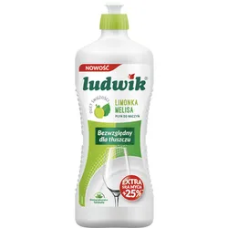 Ludwik Płyn Do Mycia Naczyń 900G Limonka Z Melisą