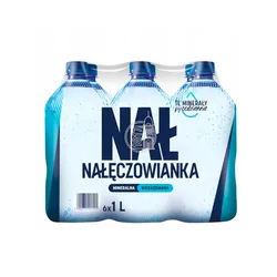 Nałęczowianka Naturalna woda mineralna niegazowana 1 l (w tym +0,50 zł/szt. zwrotnej kaucji)