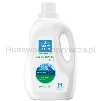 Biały Jeleń Żel Do Prania Hipoalergiczny Biel 1,5L