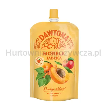 Dawtona Mus Morele jabłka 180g