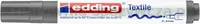 Marker Tekstylny E-4500 Edding, 2-3 Mm, Szary - 2