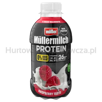 Müllermilch Napój mleczny Protein Raspberry 400g